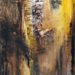 Capricorne - Papier sous verre - 30x50 cm - 1513