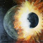 Collision - Toile - 50x50 cm - 1402