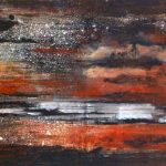 Effervescence - Papier sous verre - 30x50 cm - 1519