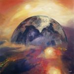 Explosion - Toile - 50x50 cm - 1401